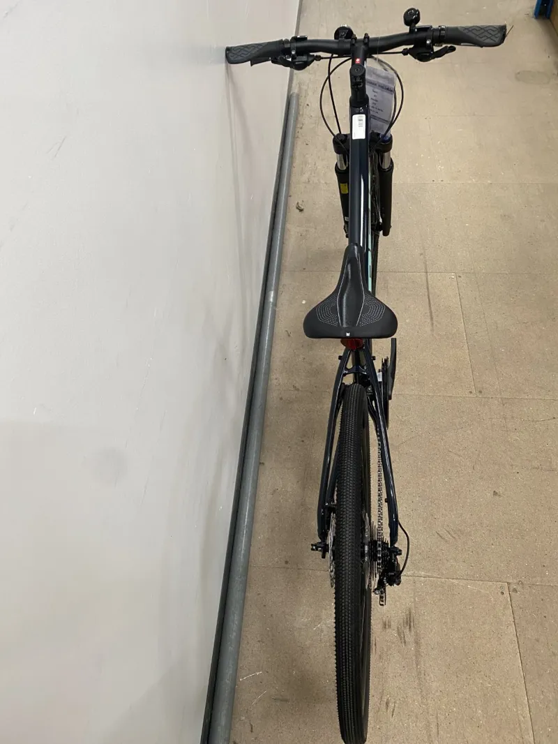 Ex-Display Trek Dual Sport 3 Womens Hybrid Bike Small 2021 in Navy-1